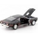 Cochesdemetal.es 1969 Ford Mustang Mach I Black 1:18 Auto World AMM1139