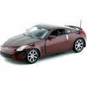 Cochesdemetal.es 2003 Nissan 350Z Coupé Vin Red Metallic 1:18 Auto World AW240