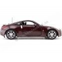 Cochesdemetal.es 2003 Nissan 350Z Coupé Vin Red Metallic 1:18 Auto World AW240