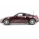 Cochesdemetal.es 2003 Nissan 350Z Coupé Vin Red Metallic 1:18 Auto World AW240