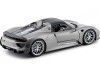 Cochesdemetal.es 2013 Porsche 918 Spyder Cabrio Gris 1:18 Welly 18051