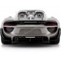 Cochesdemetal.es 2013 Porsche 918 Spyder Cabrio Gris 1:18 Welly 18051