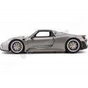 Carsdemetal.es 2013 Porsche 918 Spyder Cabrio Gris 1:18 bem 18051