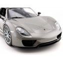 Cochesdemetal.es 2013 Porsche 918 Spyder Cabrio Gris 1:18 Welly 18051