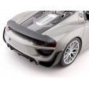 Cochesdemetal.es 2013 Porsche 918 Spyder Cabrio Gris 1:18 Welly 18051