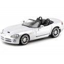 Carsdemetal.es 2003 Dodge Viper SRT-10 Metallic Grey Cabrio 1:18 Maisto 31632