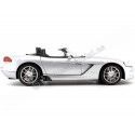 Carsdemetal.es 2003 Dodge Viper SRT-10 Metallic Grey Cabrio 1:18 Maisto 31632