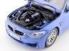 Carsdemetal.es 2014 BMW M4 F82 Coupe Yas Mina Blue 1:18 Dealer Edition 80432339607