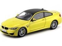 2014 BMW M4 F82 Coupe Austin Yellow 1:18 Dealer Edition 80432339606