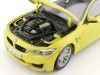 Cochesdemetal.es 2014 BMW M4 F82 Coupe Austin Yellow 1:18 Dealer Edition 80432339606