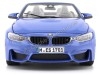 Cochesdemetal.es 2015 BMW M4 F83 Cabriolet Yas Mina Blue 1:18 Édition de concessionnaire 80432399612