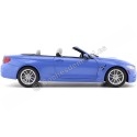 Cochesdemetal.es 2015 BMW M4 F83 Cabriolet Yas Mina Blue 1:18 Édition de concessionnaire 80432399612