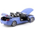 Cochesdemetal.es 2015 BMW M4 F83 Cabriolet Yas Mina Blue 1:18 Édition de concessionnaire 80432399612