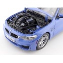 Cochesdemetal.es 2015 BMW M4 F83 Cabriolet Yas Mina Blue 1:18 Édition de concessionnaire 80432399612