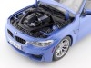 Cochesdemetal.es 2015 BMW M4 F83 Cabriolet Yas Mina Blue 1:18 Édition de concessionnaire 80432399612