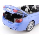 Cochesdemetal.es 2015 BMW M4 F83 Cabriolet Yas Mina Blue 1:18 Édition de concessionnaire 80432399612