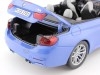 Carsdemetal.es 2015 BMW M4 F83 conversível yas mina azul 1:18 revendedor edição 80432399612