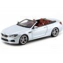 Carsdemetal.es 2015 BMW M6 Convertible Silverstone II 1:18 Edição de revendedor 80432253656