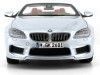 Carsdemetal.es 2015 BMW M6 Convertible Silverstone II 1:18 Edição de revendedor 80432253656