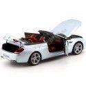 Carsdemetal.es 2015 BMW M6 Convertible Silverstone II 1:18 Edição de revendedor 80432253656