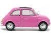 Carsdemetal.es 1968 fiat 500 l Pink 1:18 Solid S1801402