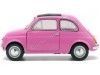 Cochesdemetal.es 1968 Fiat 500 L Pink 1:18 Solido S1801402