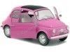 Carsdemetal.es 1968 fiat 500 l Pink 1:18 Solid S1801402
