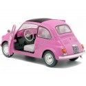 Carsdemetal.es 1968 fiat 500 l Pink 1:18 Solid S1801402