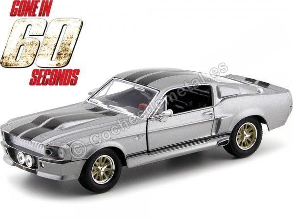 Cochesdemetal.es 1967 Shelby GT 500e Eleanor 60 Segundos 1:24 Greenlight 18220