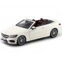 Carsdemetal.es 2016 Mercedes-Benz Classe C Cabriolet (A205) Diamond White 1:18 Dealer Edition B66960613