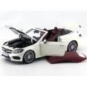 Carsdemetal.es 2016 Mercedes-Benz Classe C Cabriolet (A205) Diamond White 1:18 Dealer Edition B66960613