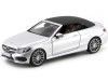 Cochesdemetal.es 2016 Mercedes-Benz Clase C Cabriolet (A205) Iridium Silver 1:18 Dealer Edition B66960612