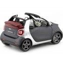 Cochesdemetal.es 2015 Smart Fortwo Cabriolet (A453) Gray / Silver 1:18 Contourneur B66960290