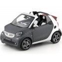Cochesdemetal.es 2015 Smart Fortwo Cabriolet (A453) Gray / Silver 1:18 Contourneur B66960290
