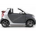 Cochesdemetal.es 2015 Smart Fortwo Cabriolet (A453) Gray / Silver 1:18 Contourneur B66960290