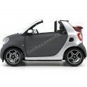 Cochesdemetal.es 2015 Smart Fortwo Cabriolet (A453) Gray / Silver 1:18 Contourneur B66960290