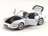 1988 Porsche 911 (964) Turbo Coupe Blanco 1:18 Welly 18026 Cochesdemetal 9 - Coches de Metal 