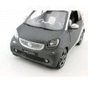 Cochesdemetal.es 2015 Smart Fortwo Cabriolet (A453) Gray / Silver 1:18 Contourneur B66960290