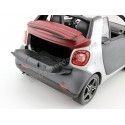 Cochesdemetal.es 2015 Smart Fortwo Cabriolet (A453) Gray / Silver 1:18 Contourneur B66960290