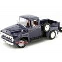 Cochesdemetal.es 1956 Ford F-100 Pick-Up Azul 1:18 Welly 19831