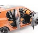 Cochesdemetal.es 2015 Smart Forfour Coupe (W453) Orange/Grey 1:18 Dealer Edition B66960298