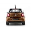Carsdemetal.es 2015 Smart Forfour Coupe (W453) Black/Brown 1:18 Revendedor Edição B66960299