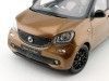 Carsdemetal.es 2015 Smart Forfour Coupe (W453) Black/Brown 1:18 Revendedor Edição B66960299