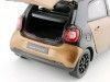 Carsdemetal.es 2015 Smart Forfour Coupe (W453) Black/Brown 1:18 Revendedor Edição B66960299
