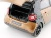 Carsdemetal.es 2015 Smart Forfour Coupe (W453) Black/Brown 1:18 Revendedor Edição B66960299