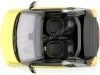 Cochesdemetal.es 2015 Smart Fortwo Cabriolet (A453) Noir / jaune 1:18 Édition du concessionnaire B66960289