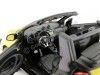 Cochesdemetal.es 2015 Smart Fortwo Cabriolet (A453) Noir / jaune 1:18 Édition du concessionnaire B66960289