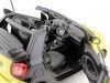 Cochesdemetal.es 2015 Smart Fortwo Cabriolet (A453) Noir / jaune 1:18 Édition du concessionnaire B66960289