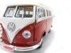 1962 Volkswagen Microbus Combi Type 2 T1 Granate-Blanco 1:18 Lucky Diecast 92328 Cochesdemetal 7 - Coches de Metal 