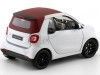Cochesdemetal.es 2015 Smart Fortwo Cabriolet (A453) White/White 1:18 Dealer Edition B66960291